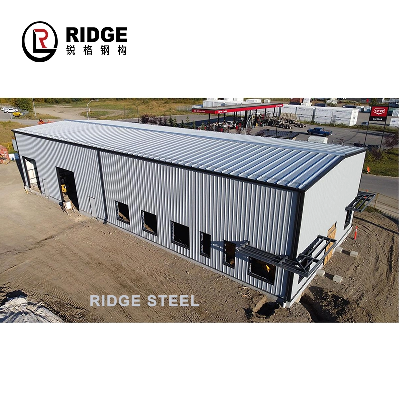 Free Design Prefabricated Plant Workshop with Office House Steel Structure