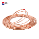  Copper Round Pipes in Coils T2 C1100 C1020 C1200 C5191 C105 C10100 Cu ETP H Brass Tube ASTM B111 C68700 Copper Tubes