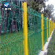 Factory Manufacture 3D Curvy Galvanized Welded Wire Mesh Fence Triangle