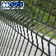 Curved Welded Mesh Bend Security Fence Panel Triangle Bend Fence 3D Fence for Garden