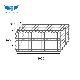  Competitive Price Welded Wire Mesh Gabion Basket for Garden Gabion Welded Gabion Box/Gabion Mattress/Mesh Gabion