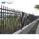 8FT Tall Tubular Steel Fencing and Driveway Gates Cheap Wrought Iron Metal Fence