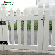 UV Resistant White PVC Vinyl Picket Fence White Vinyl Privacy Fence Panels Plastic Garden Fences