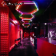  The Future of Lighting Design for Entertainment Decorative RGB LED Hexagon Roof Lighting