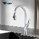 Hot Silver Brass Hot and Cold Kitchen Sink Faucets