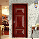  The Hot Red Willow Steel Wooden Security Door (sx-8-1082A)