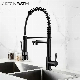 Cheap Matt Multi Function Anti-Rust Black Lavotary Brass Stainless Steel Pull out Single Handle Kitchen Faucet Sprayer Mixer Faucet Water Tap for Kitchen Sink