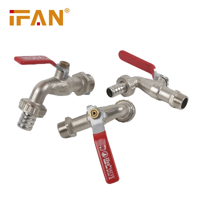 Ifan High Quality 1/2 3/4 Bibcock Water Taps with Water Outlet
