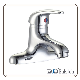 Chrome Deck Mounted Single Lever Wash Basin Mixer Faucet manufacturer