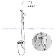 Huadiao Shower Faucet Set Rain Zinc Faucet Bathroom Shower Set manufacturer