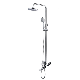 Single Lever Chrome Stainless Sliding Bar Shower Set manufacturer