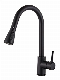 Yinada Brass Kitchen Sink Mixer Tap Single Handle Matte Black Kitchen Sink Faucet (NA011)