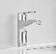 Modern Single-Hole Handle Brass Basin Faucet Sinky
