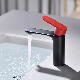 Single Hole Bathroom Sink Faucet Mixer Waterfall Water Tap Basin Faucet manufacturer