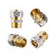 Plumbing Compression Tube Connector Male Screw Socket Straight Coupling Adapter Pipe Fittings Pex Compression Brass Fittings