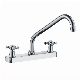 8 Two Cross Handle High Swivel Spout Kitchen Faucet manufacturer