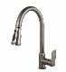 Sanitary Ware Gunmetal Gray Plated Pull-out Sink Mixer Kitchen Faucet manufacturer