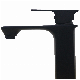  China Factory New Design Brass Basin Mixer Bathroom Faucet Matt Black Color Hj-81h43-MB