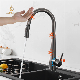  Modern Upc Chrome Put out Kitchen Tap Single Lever Waterfall Kitchen Faucet Water Sink Brass Mixer Faucet for Bathroom