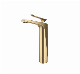  (SHUN YU SERIES) High Basin Faucet-Golden-SY2702