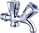 High Quality Wall Mounted Double Handle Water Taps Basin Mixer