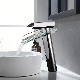  Glass Sink Basin Faucet Waterfall Tap Single Handle Hot Cold Faucet