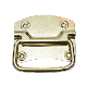  High Quality Brass Plate Flush Chest Handles