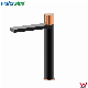  Bathroom Sanitary Ware Rose Gold Matte Black Wall Basin Mixer