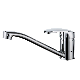 Sanitary Ware Zinc Alloy Kitchen Sink Basin Tap Deck Mounted Long Type Faucet