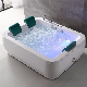 Woma 3 Person Big Size Hydromassage Bathtub Whirlpool Bath Tub (Q363)