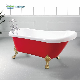 Wholesale Poland Large Plastic Acrylic Clawfoot Bath Tubs for Adults manufacturer