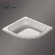CE RV Bathroom Bath ABS Resin Acrylic 70X70 mm Antislip Shower Tray manufacturer