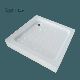 CE Hangzhou Bathroom ABS Acrylic Fiberglass 80X80 Square Shower Tray manufacturer