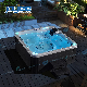  Joyee Factory Cheap Prices 6 Persons Electric Jacuzi Whirlpool Outdoor SPA Hot Tub