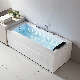 SPA Massage Air Bubble Fucntion LED Latest Bathtub with Waterfall (Q351N)