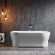  Hotaqi Factory Supply Hot Products Elegant Shape Durable Freestanding Bathtub