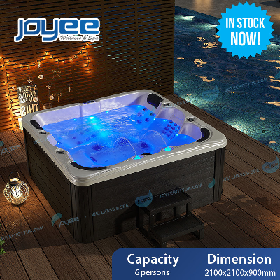 Joyee 6 People Garden Bathtub Hot Tub Outdoor Jakuzi Massage SPA Price