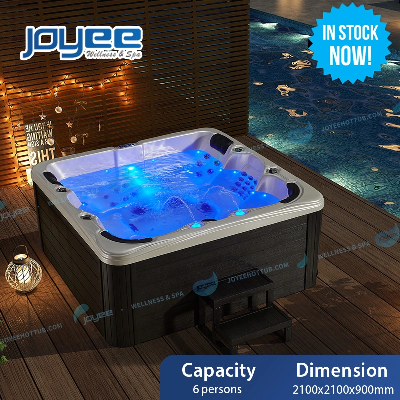 Joyee 6 People Garden Bathtub Hot Tub Outdoor Jakuzi Massage SPA Price