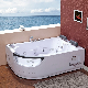  Double Person Jacuzzi Whirlpool Massage Bathtub (CDT-006)