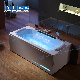 Joyee Luxury Bathtub Acrylic Hydro Massage Jet SPA Indoor LED Light Whirlpool Bathtub 1-2 People Shower Tub