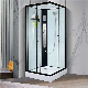 Luxury Bathroom Shower Enclosure Aluminum Steam Tempered Glass Shower Cubicle Room Shower Cabin