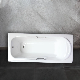 Steel Bathtub Cast Iron Bahthub with Handles