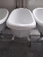  Wholesale Bathrooms Classical Acrylic Bathtub with White Zinc Alloy Clawfeet