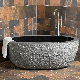 Stone Granite Marble Bathtub Black Tub for Bath manufacturer