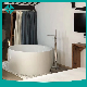  2022 Hot Sales Hotel Freestanding Acrylic Bathtub Solid Surface Outdoor Bathtubs Soaking Baths