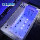 Joyee Modern Home Bathroom Mini Bath Shower Combo SPA Massage 46 Jets Air Bubble LED Newest Jacuzzy Bathtub manufacturer