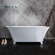 Wholesale Freestanding ABS Adult Bathtub with Four Legs Price in Egypt manufacturer