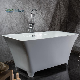 CE Cupc Large Modern Style Mobile Acrylic Freestanding Bath Tubs with Legs manufacturer