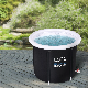 Ice Bath Tub Outdoor with Lid Ice Bath Tube Portable Inflatable Bathtub