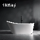 Hotaqi Hot Selling Gracefully Curved Shape Decoration Leisure Freestanding Bathtub